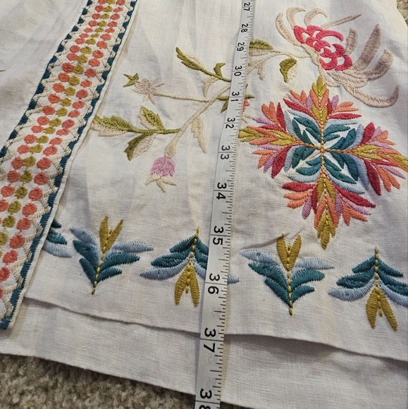 Johnny Was Julie Linen Kimono Coat - Picture 11 of 12